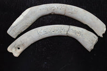 Ancient Egyptian Clappers, Old Kingdom 2649–2150 BC Ex Gustave Jéquier 1868-1946