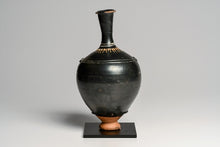 A Gnathian Greek Footed Ancient Bottle