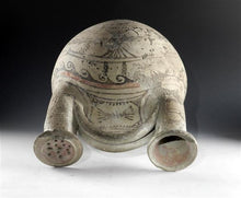 Ancient Double-Spouted Askos from Canosa, Italy