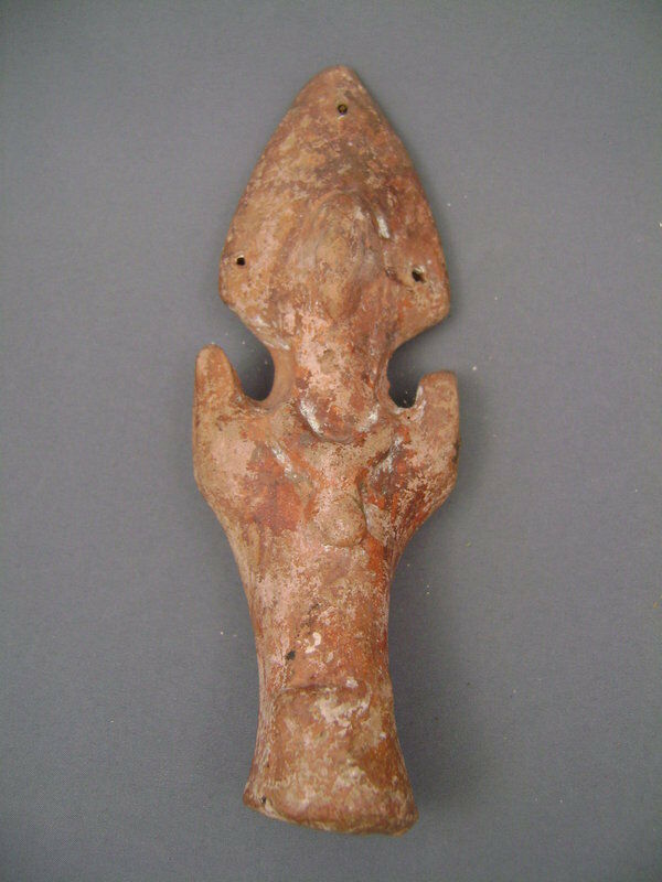 Ancient Coptic Woman Terracotta Ex Gustave Jéquier (1868-1946)