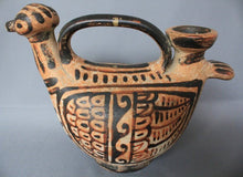 Ancient Etruscan Red-Figure Bird Askos