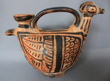 Ancient Etruscan Red-Figure Bird Askos