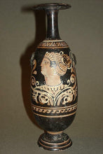 Ancient Greek Apulian Red-figure Alabastron circa 360 BC