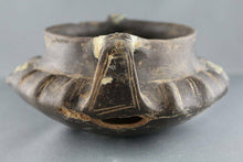 Ancient Etruscan Kantharoid Vessel with Bronze Appliques