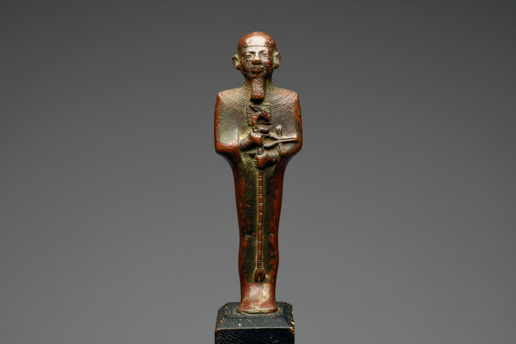 Ancient Egyptian Bronze Figure of Ptah