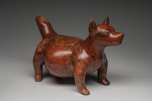 Ancient Colima Redware Dog - Pre-columbian Art