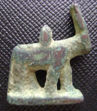Ancient Egyptian Bronze Amulet of Apis Bull Ex. Gustave Jéquier (1868-1946)