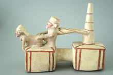 Ancient Erotic Lambayeque Whistle Vessel, Huaco Erotico