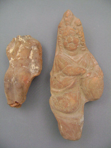 Egyptian Terracottas of Harpokrates Ancient Ex. Gustave Jéquier (1868-1946)