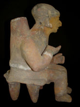 Ancient Jama Coaque Seated Shaman Figure