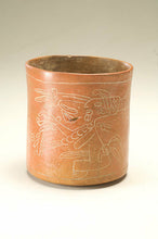 Ancient Mayan Decorated Vase - Vaso Precolombiano Maya
