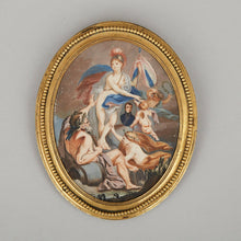 Allegoria in miniatura della vittoria di Napoleone a Marengo; scuola italiana