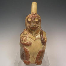 Moche Death Stirrup Vase, Ex. Florida Art Gallery