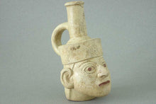 Mochica Head Vessel, Moche I , circa 200 AD -Pre-columbian Art Peru