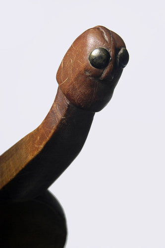Great Lakes Ojibwe Effigy Feast Ladle circa 1800's - Ojibwa