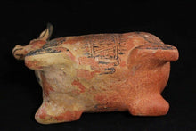 Ancient Greek Siclian Askos of a Bull- Magna Graecia Pottery