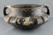 Ancient Etruscan Kantharoid Vessel with Bronze Appliques