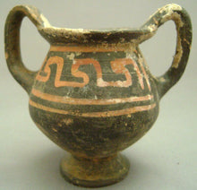 Magna Graecia Xenon Ware Kantharos Greek Apulian Ceramic  Vaso Apulo