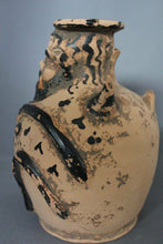 Ancient Etruscan Lekythos of Silenus - Roman Greek Attic Umbria Pottery